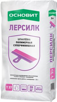 Шпаклевка полимерная суперфинишная ОСНОВИТ ЭЛИСИЛК PP37 W (Т-37) 20 кг