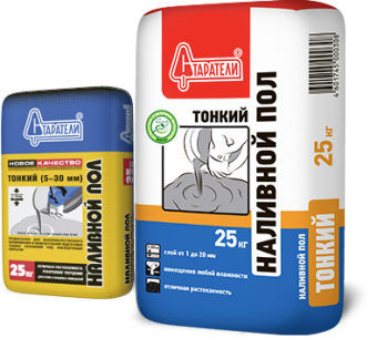 Старатели Наливной пол Тонкий 25кг