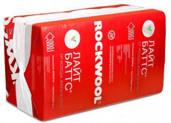 УТЕПЛИТЕЛЬ РОКВУЛ ЛАЙТ БАТТС ROCKWOOL 50 мм