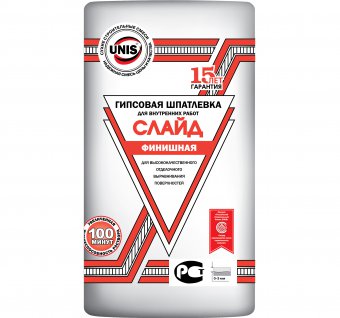 Шпаклевка Юнис Слайд финишная 5 кг