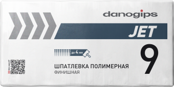 DANOGIPS JET 9 шпатлевка полимерная финишная 20 кг