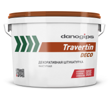 Danogips Travertin Deco декоративная штукатурка 15кг